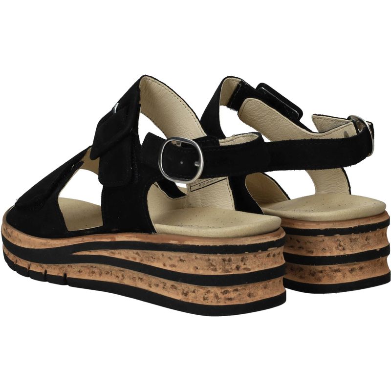 Waldlaufer Arlene Sandalen Zwart Dames