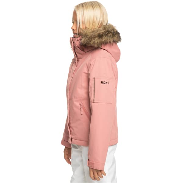 Veste de ski ROXY MEADE GIRL JK SNJT DUSTY ROSE