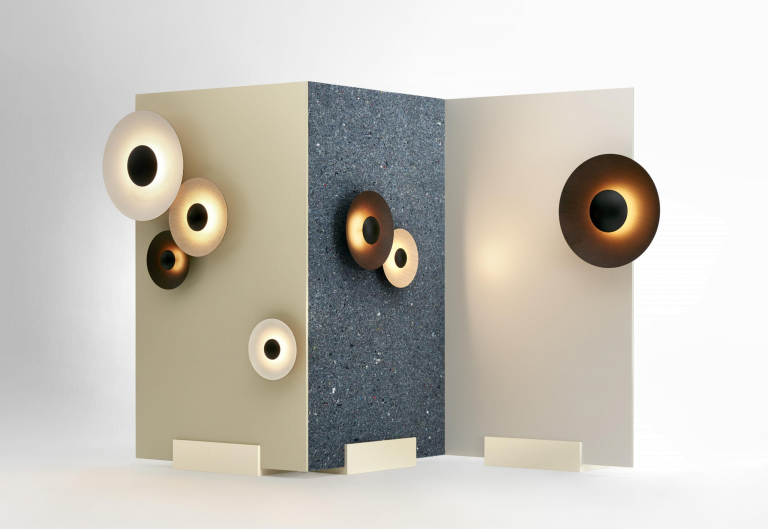 Marset Ginger 20 C wandlamp LED messing