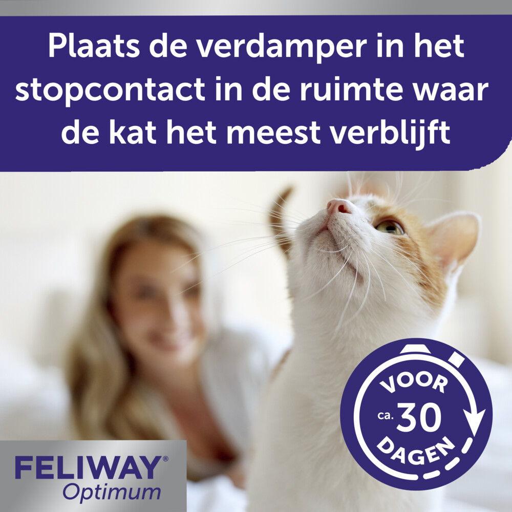 Feliway Optimum Startset Verdamper + Navulling