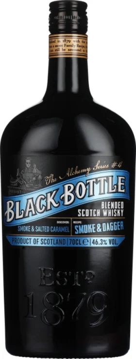 BLACK BOTTLE SMOKE & DAGGER 70CL