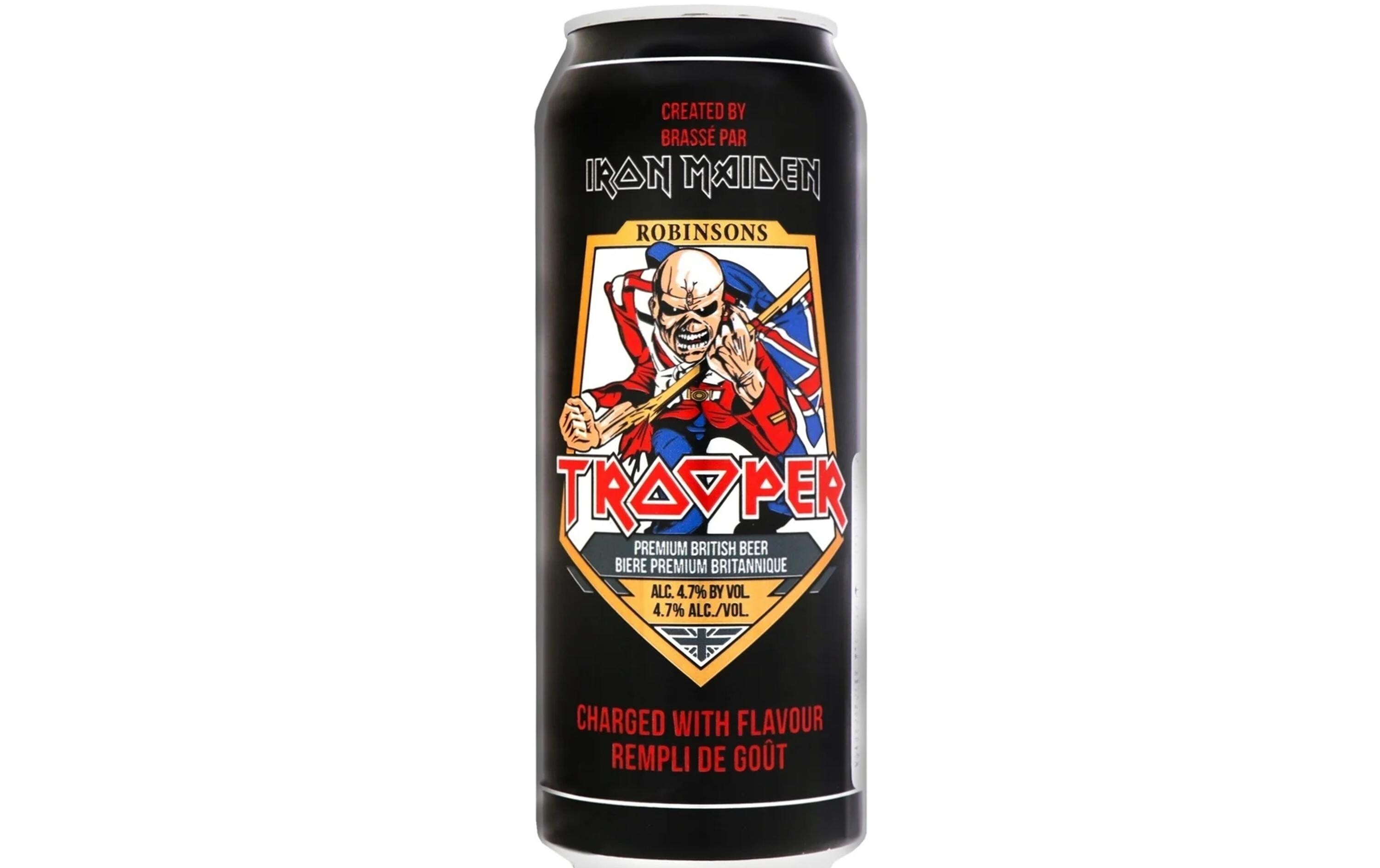 Bier Trooper 0.5 lHelles Bier inspiriert von der Heavy Metal Band Iron Maiden