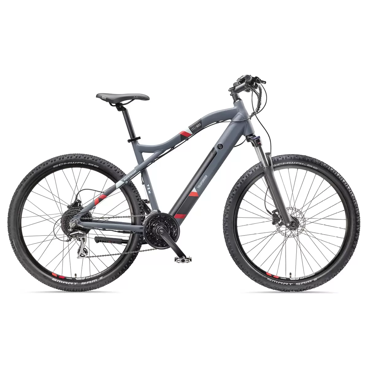 E-Bike Herren Telefunken M922 Anthrazit