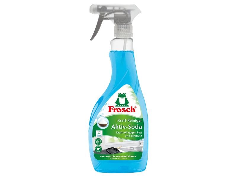 Frosch Allzweckreiniger Soda Reiniger 0.5 l Kraftvolles Reinigungsspray gegen Fett und Schmutz