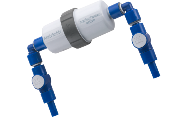 Reich myclean water active Aktivkohlefilter für sauberes Frischwasser mit Einbauset