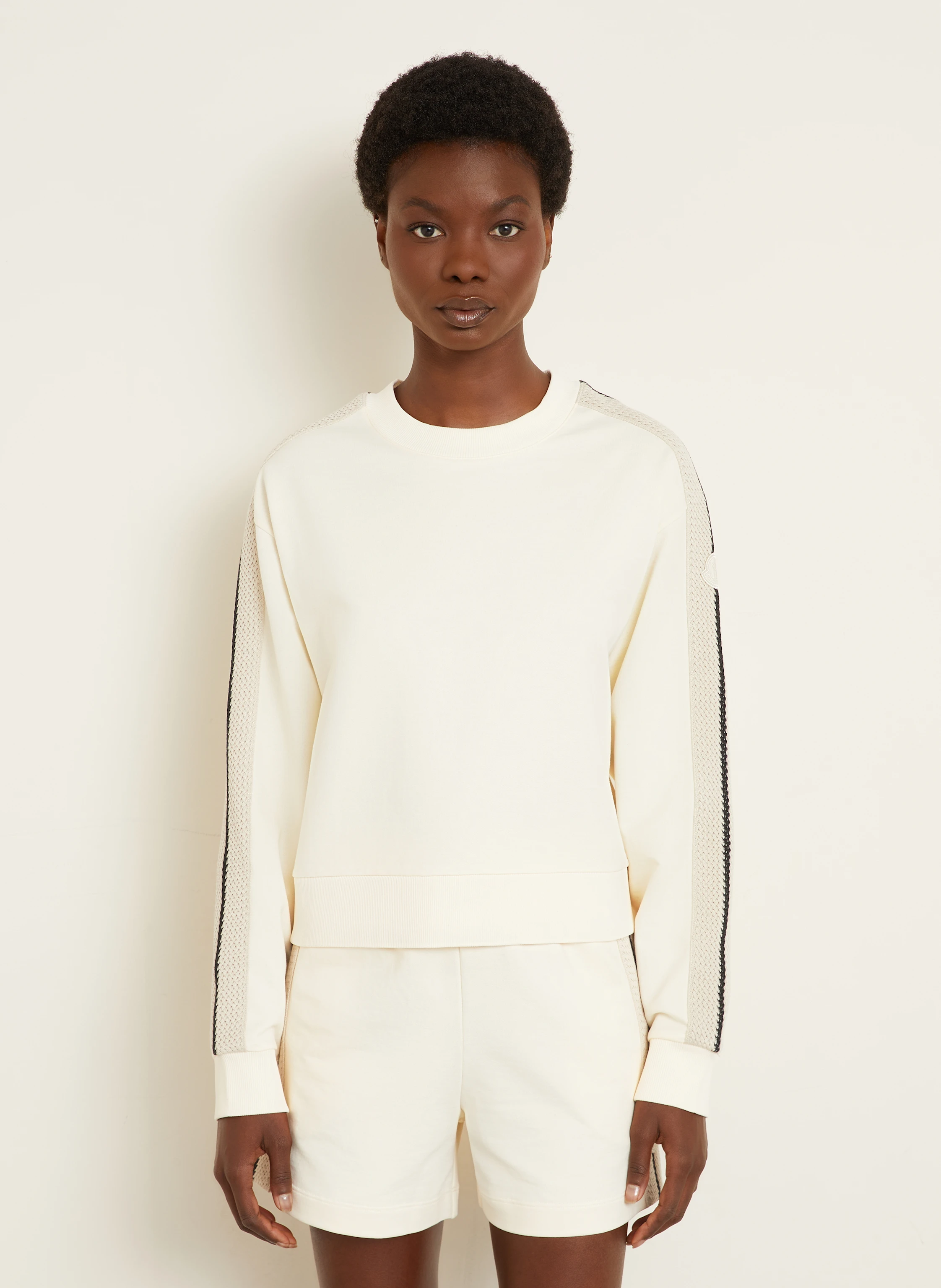 MONCLER Sweatshirt mit Galonstreifen