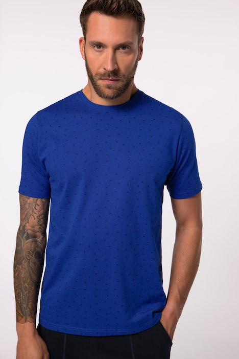 JP 1880 Schlafanzug, Homewear, Zweiteiler, T-Shirt mit Alloverprint, lange Hose, bis 8 XL
