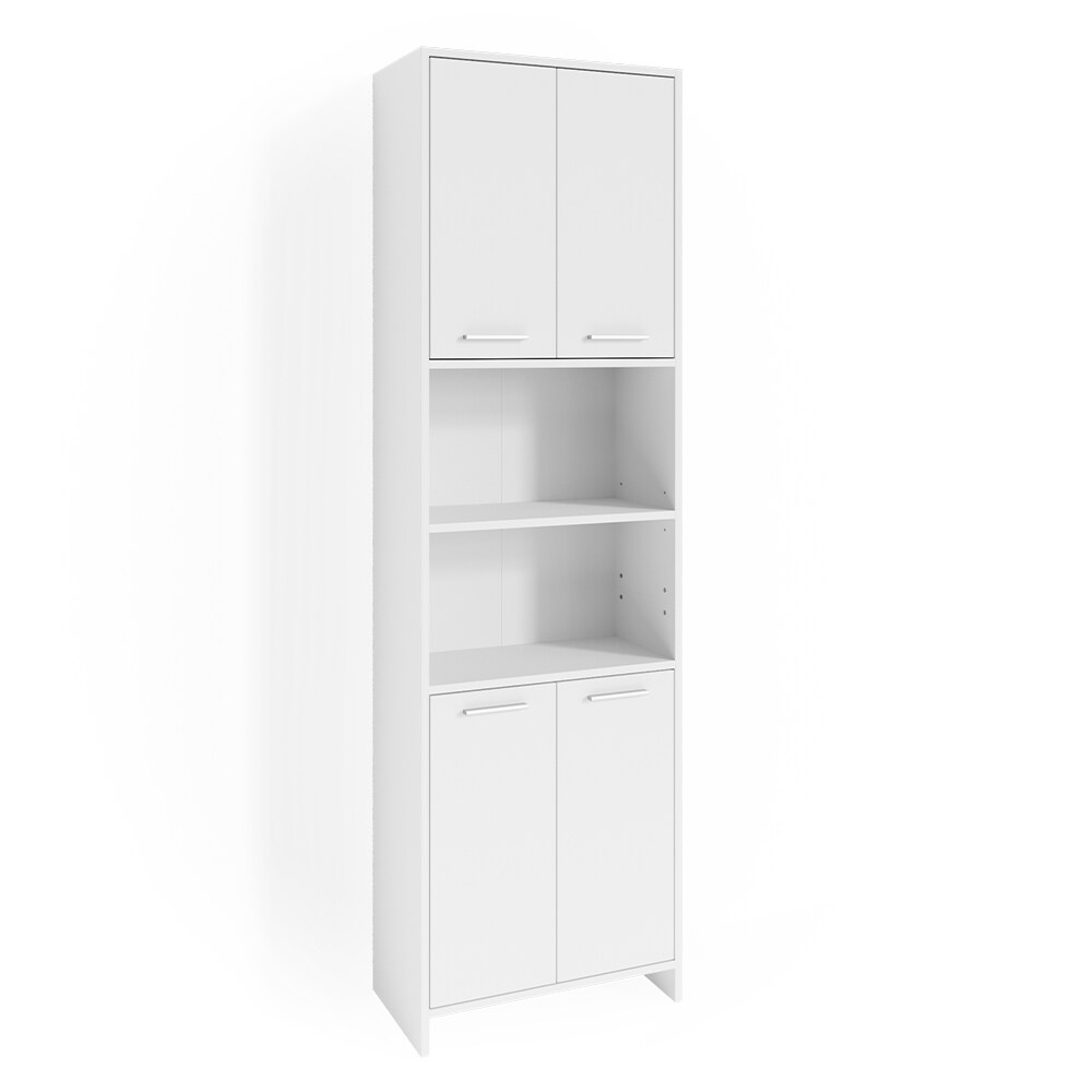 Vicco Badschrank Badregal Hochschrank Maris weiß Aufbewahrungsschrank Badezimmer