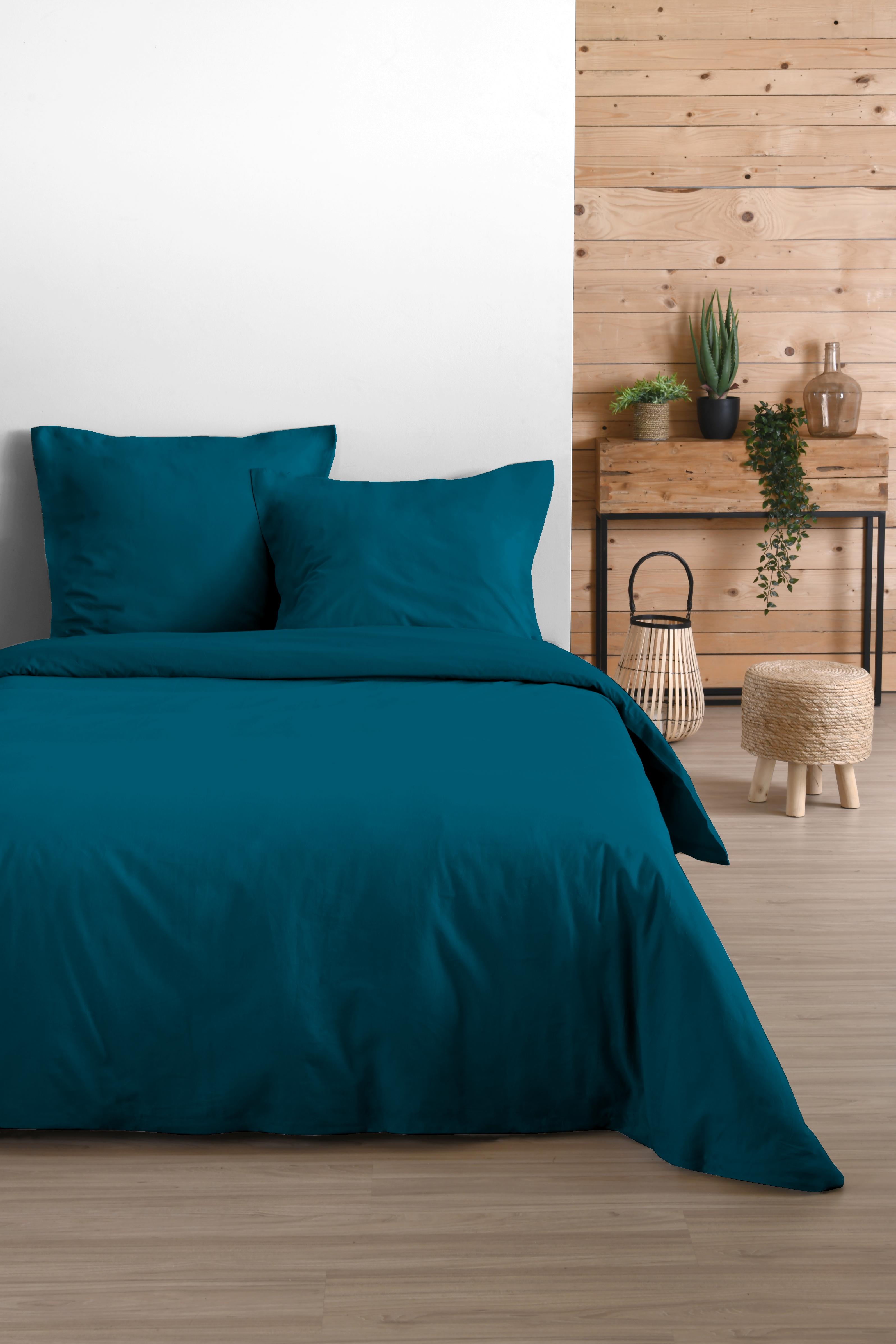 EDEN HOUSSE COUETTE 210X200CM PETROLE