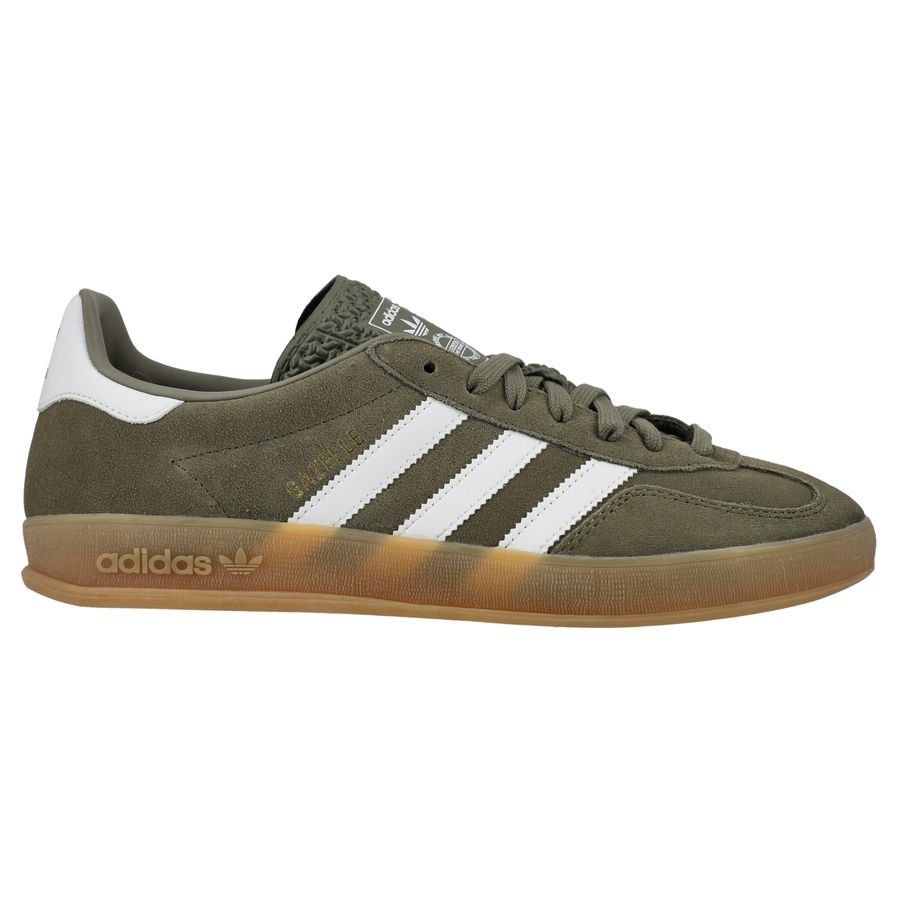 adidas Originals Chaussures Gazelle - Olive Strata/Blanc/Doré