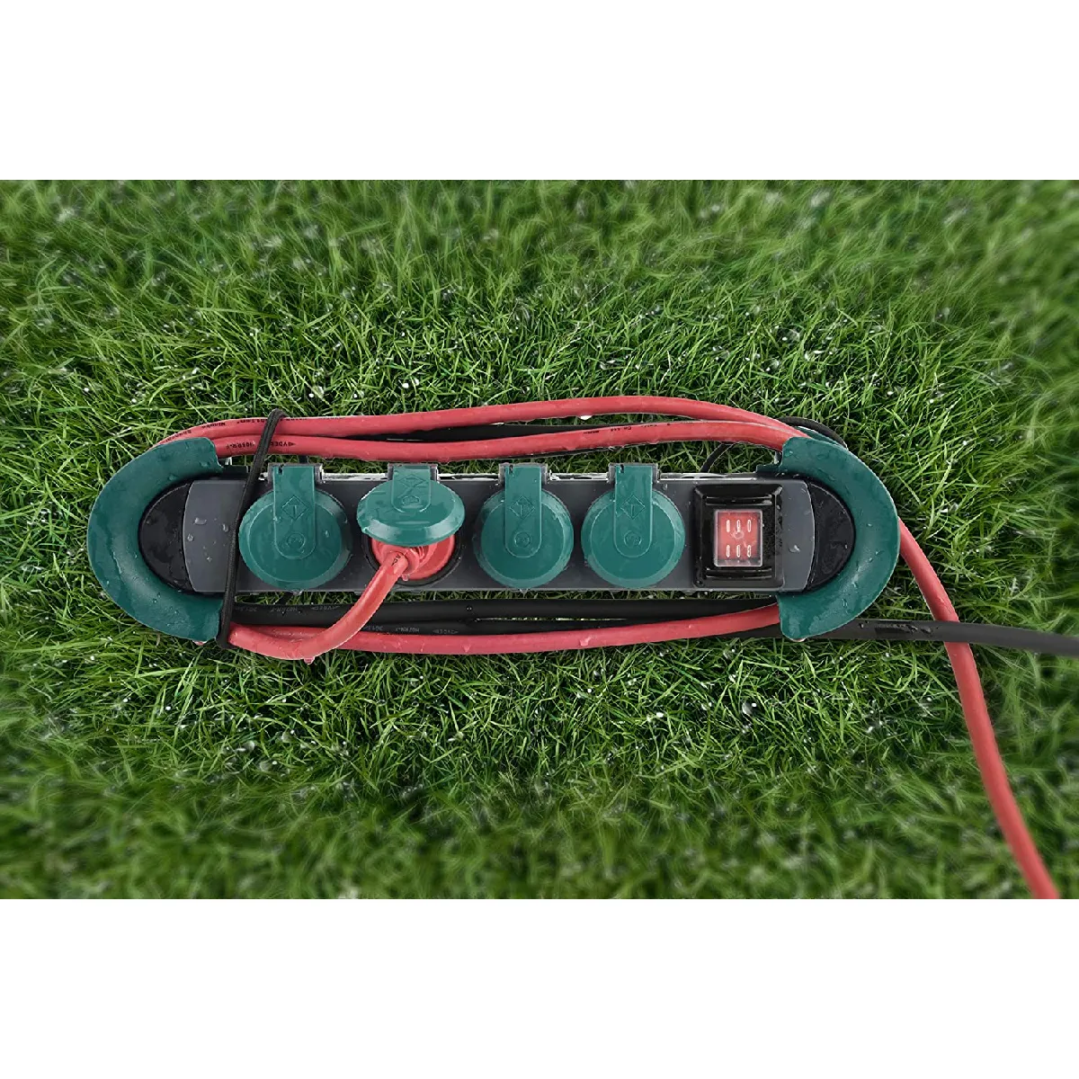ELECTRALINE 30919 Bloc Multiprises - Vert