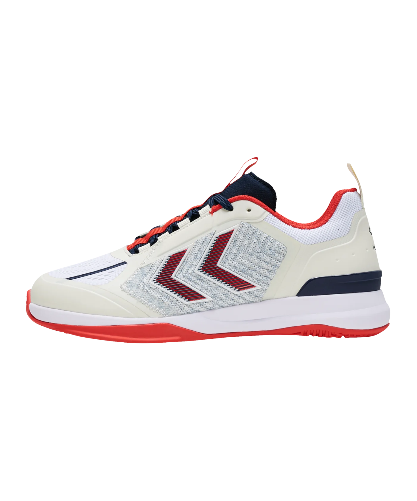 Hummel Dagaz Handballschuhe Weiss Rot F9806