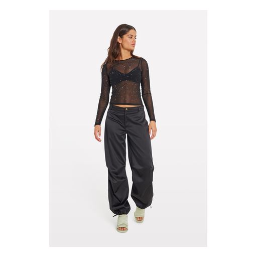 Envii Encab Bukser, Black, M