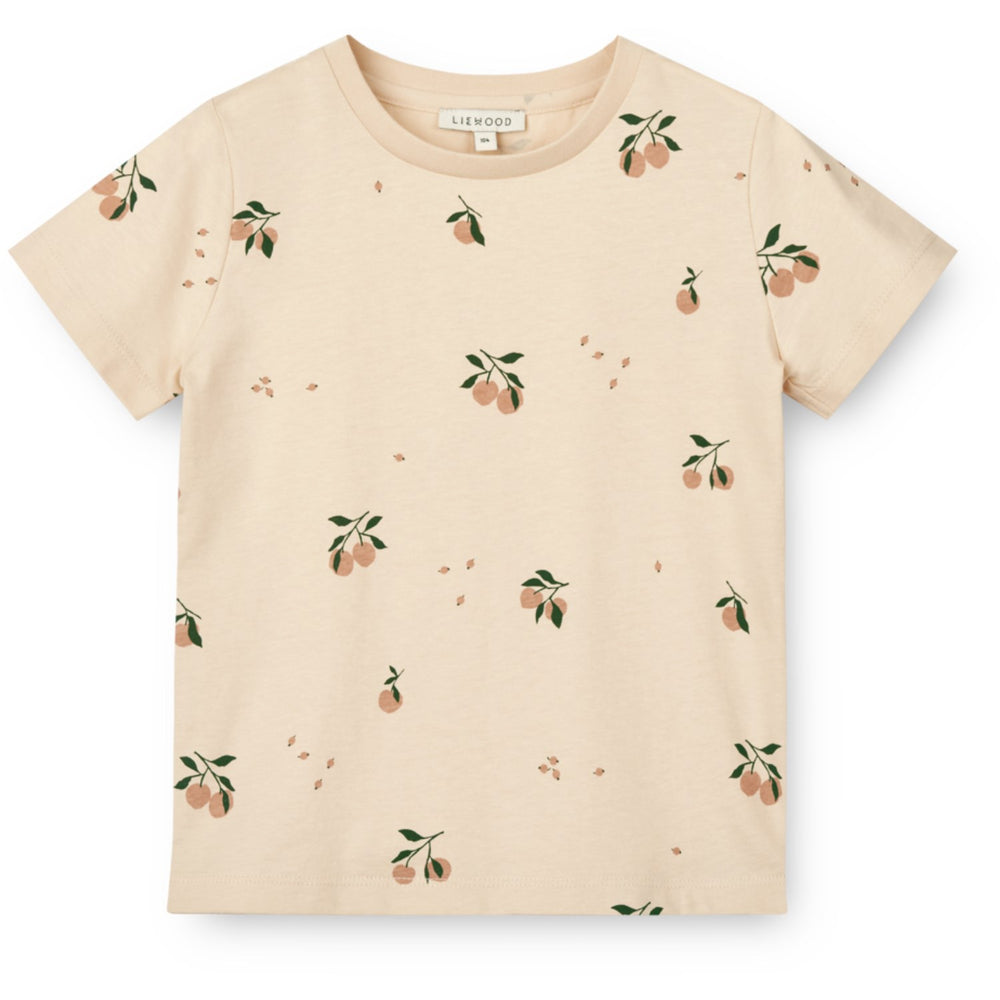 Køb LIEWOOD Peach / Sea Shell Apia Printed Shortsleeve T-Shirt