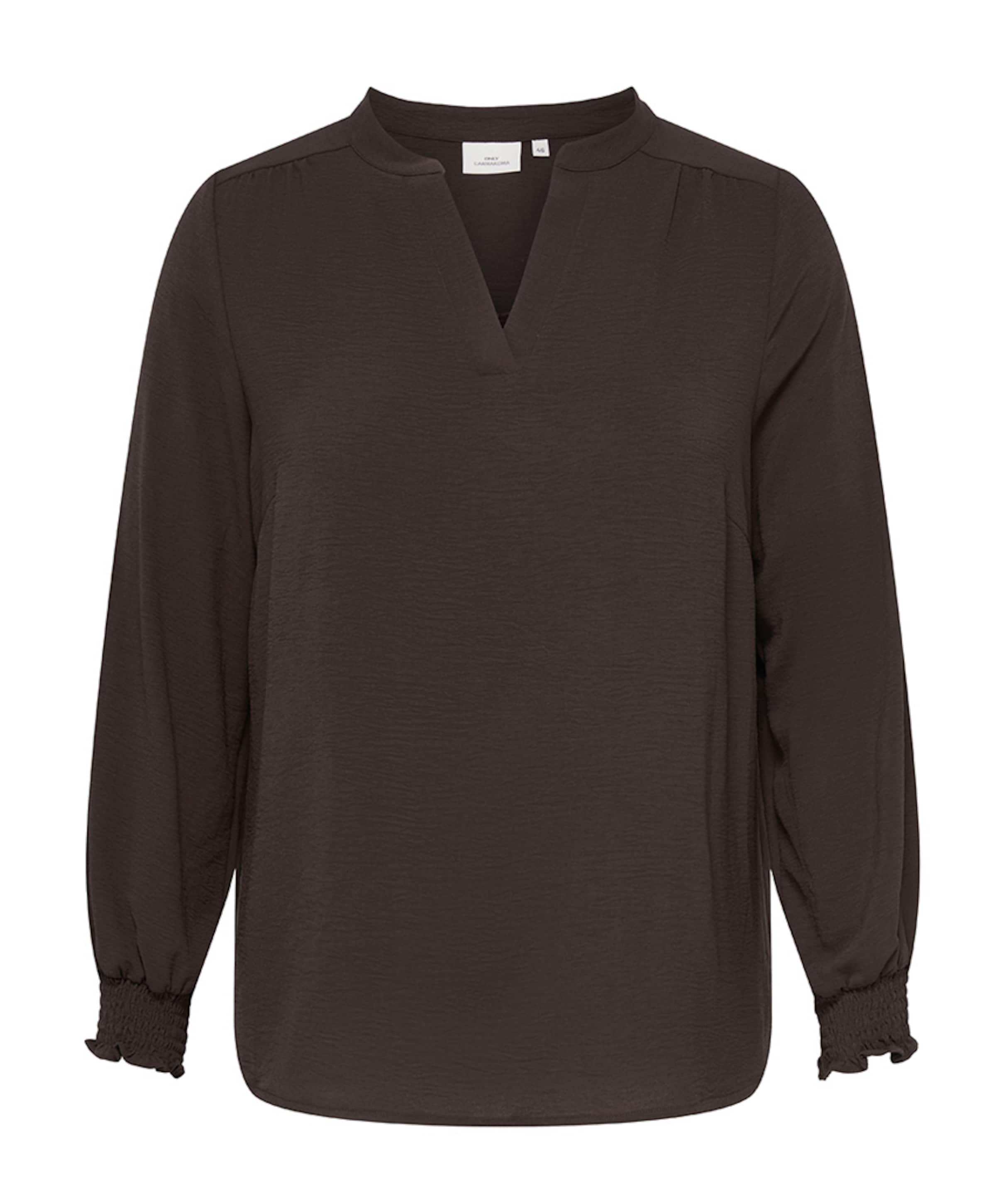 Only Carmakoma Dames blouse bruin