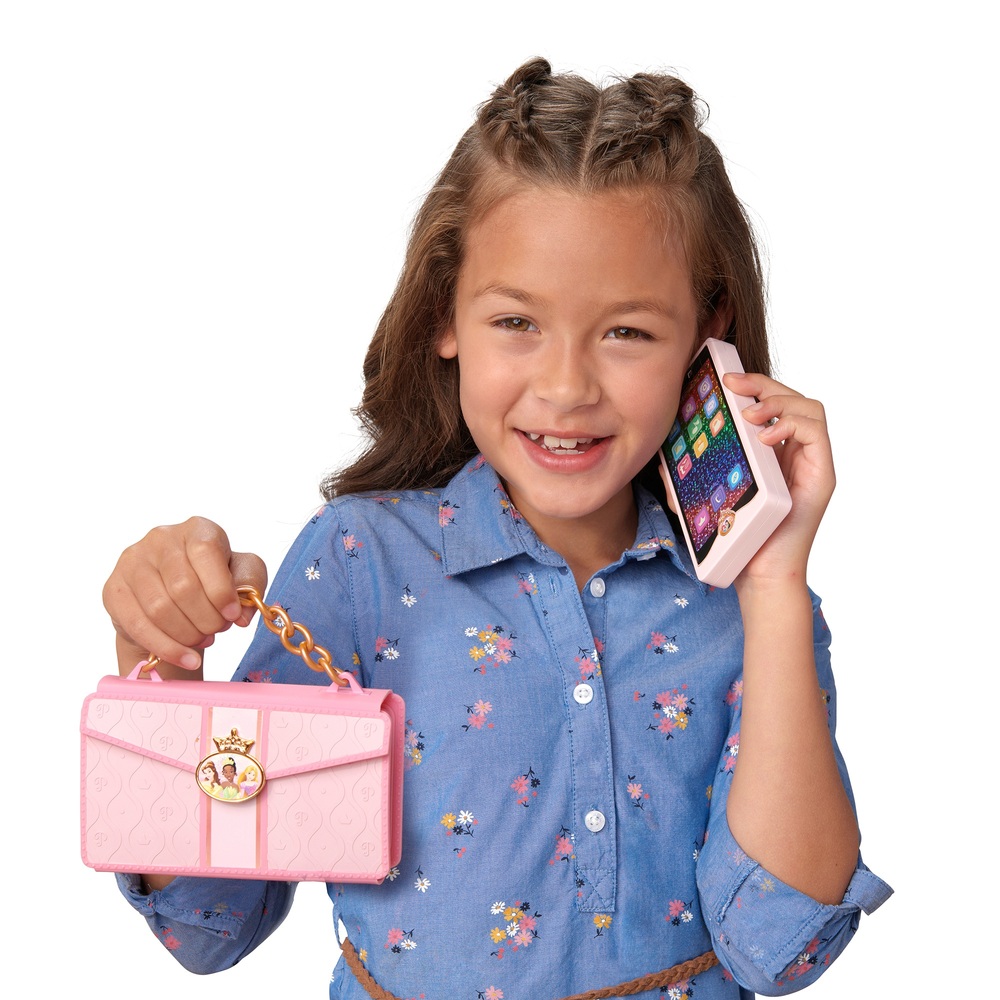 Prinzessinnen-Spieltelefon-Set für unterwegs