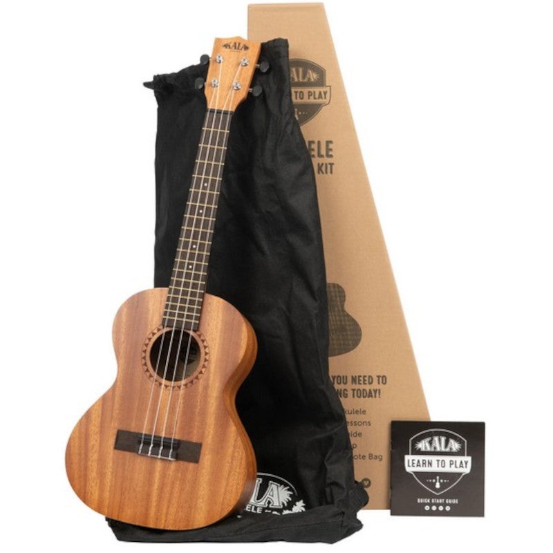 Kala Learn To Play Ukulele Tenor Starter Kit set tenor ukelele