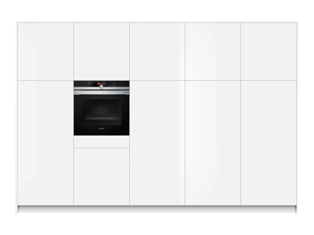 Siemens iQ700 HS636GDS2 - Ovn - med dampfunktion - til indbygning - niche - bredde: 56 cm - dybde: 55 cm - højde: 58.5 cm - med selv-rengøring - Klasse A  - rustfrit stål