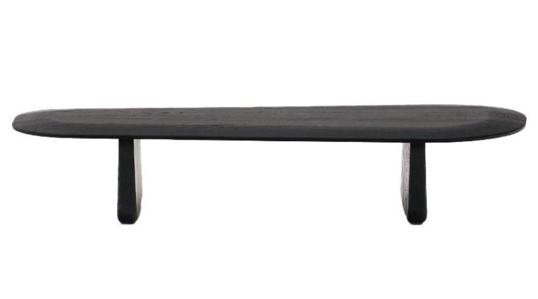 Kave Home Pirita salontafel 146x56,5 zwart