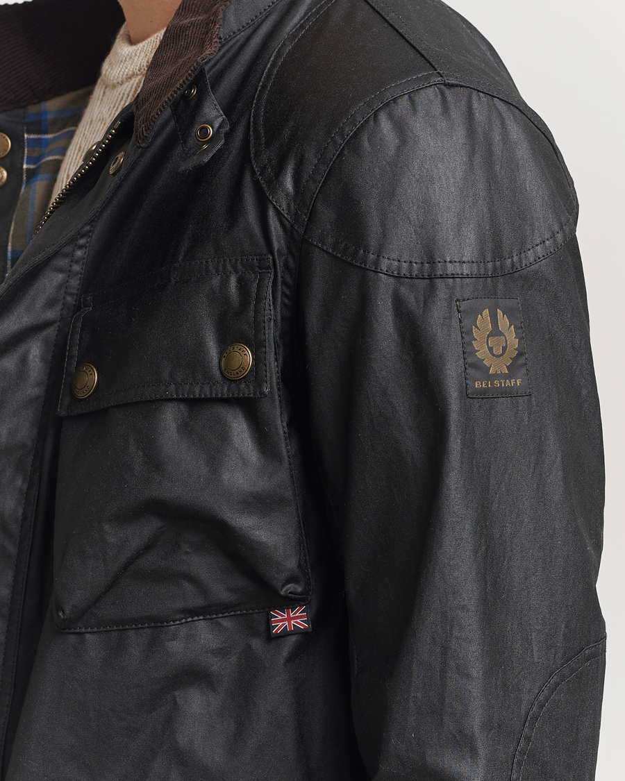 Belstaff Fieldmaster Wax Jacket Black