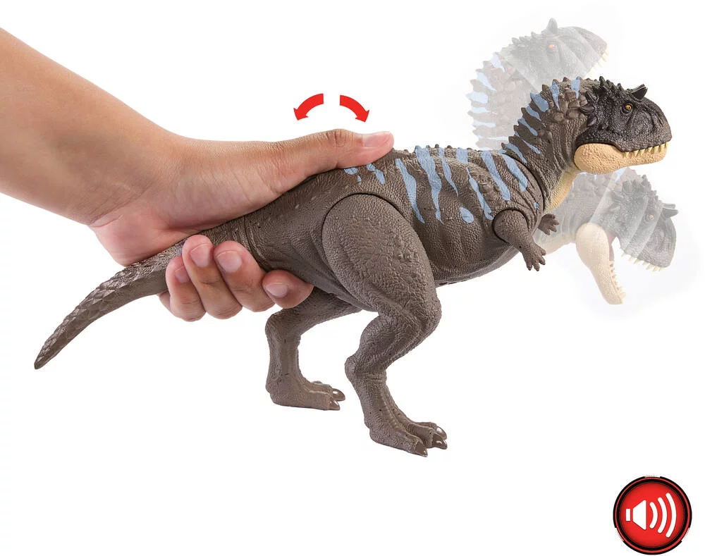 JURASSIC WORLD - FIGURINE EKRIXINATOSAURUS SONORE 14 CM