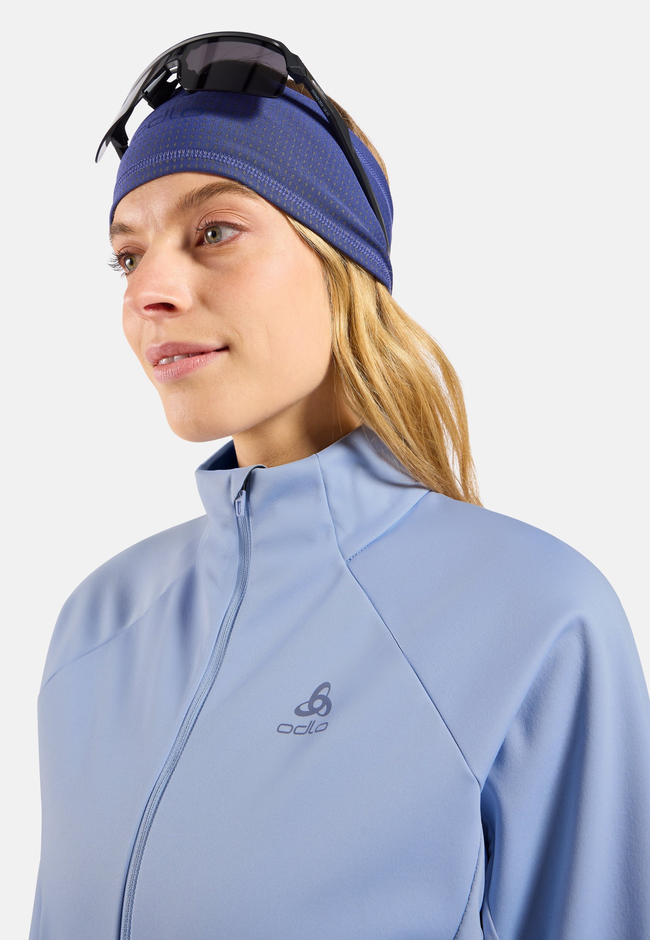 Essentials Warm Langlaufjacke in Blue heron