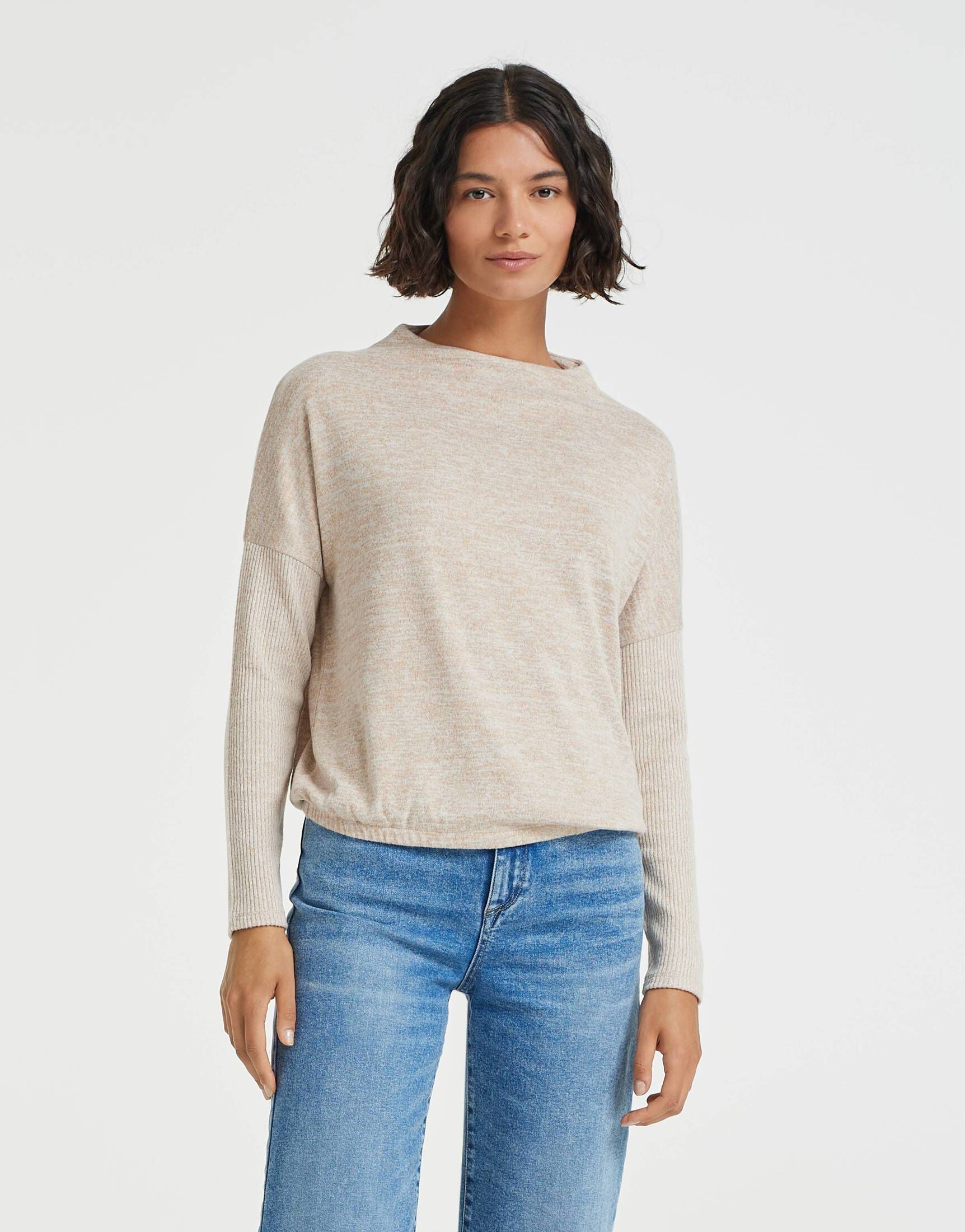 Opus| Damen Langarmshirt SALOUNA