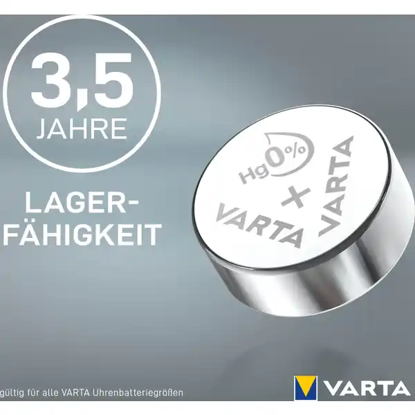 V377 Silber Knopfzelle