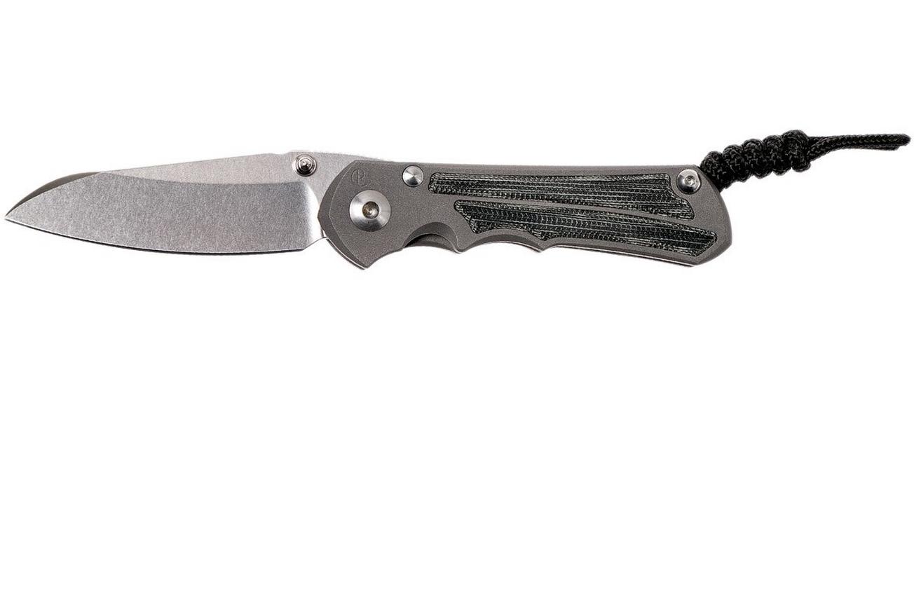Chris Reeve Small Inkosi Insingo Black Micarta Inlays SIN-1028 zakmes