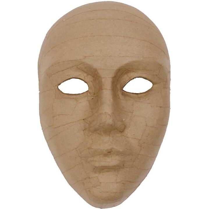 Masque face intégrale 11x17x24cm - Kraft