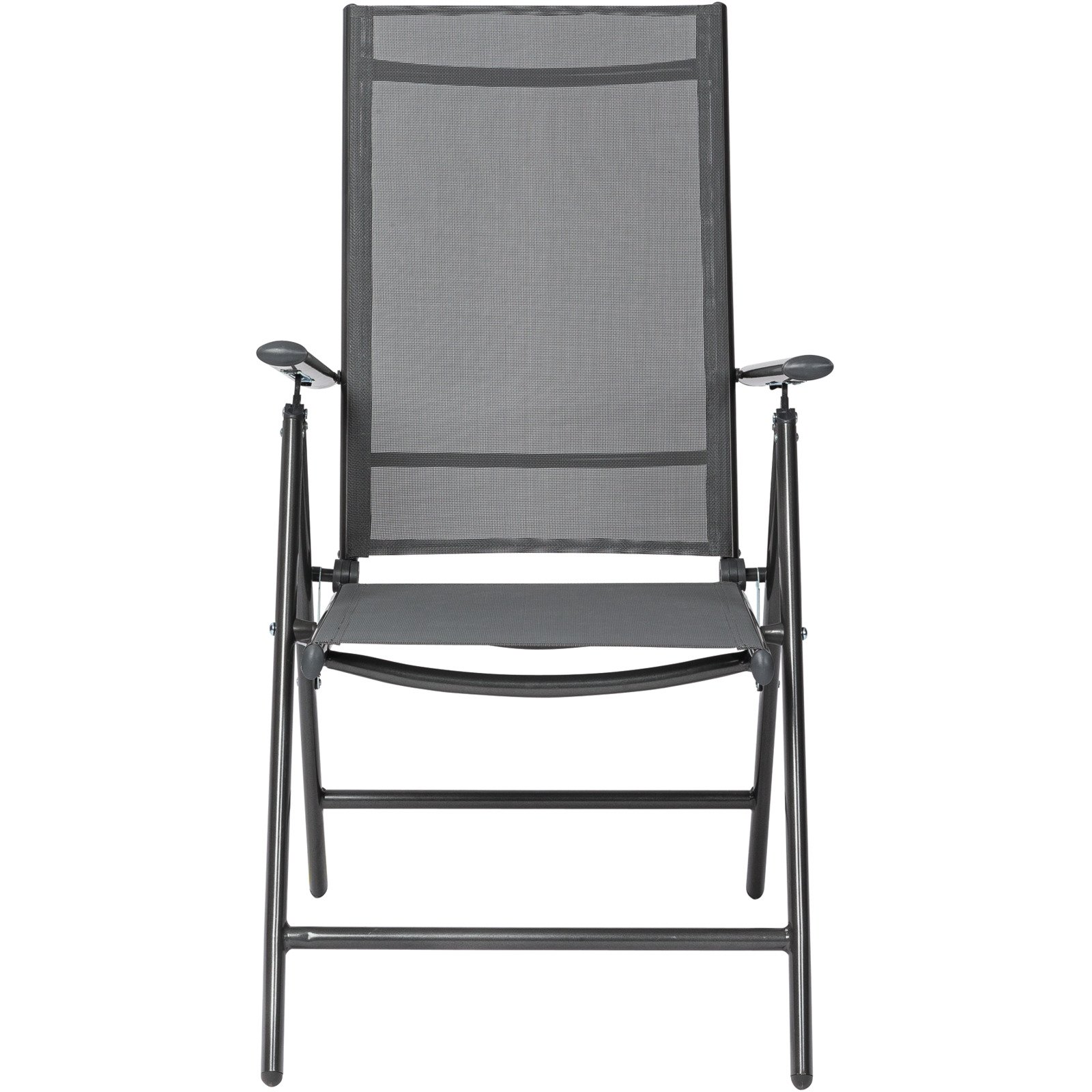 Klappstuhl Textilene Milano grau
