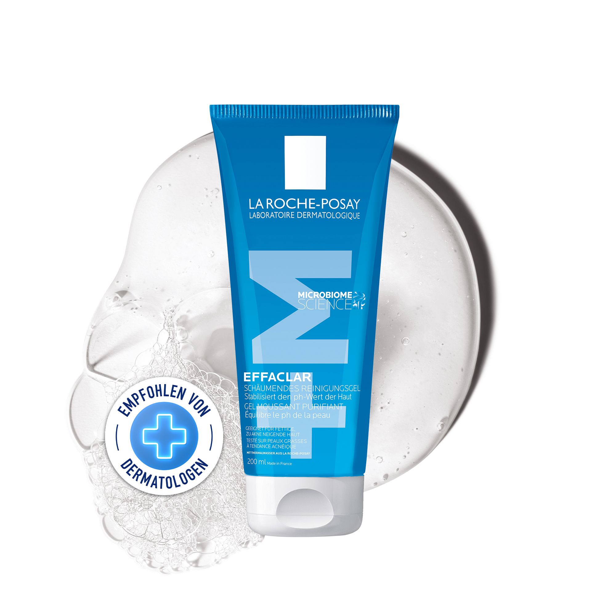 La Roche Posay Effaclar Schäumendes Reinigungsgel: Sanfte und erfrischende Reinigung für zu Akne neigende und fettige Haut