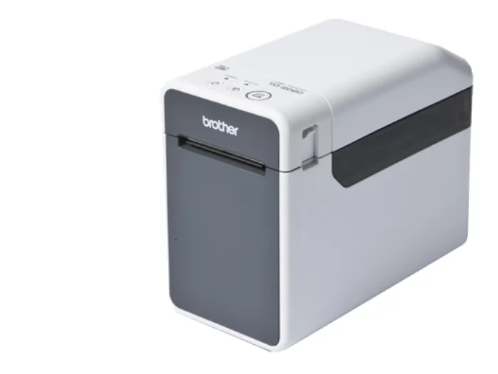 Brother TD-2020 - Etiketprinter - direkte termisk - Rulle (6,3 cm) - 203 dpi - op til 152.4 mm/sek. - USB 2.0, seriel, USB vært - skærer