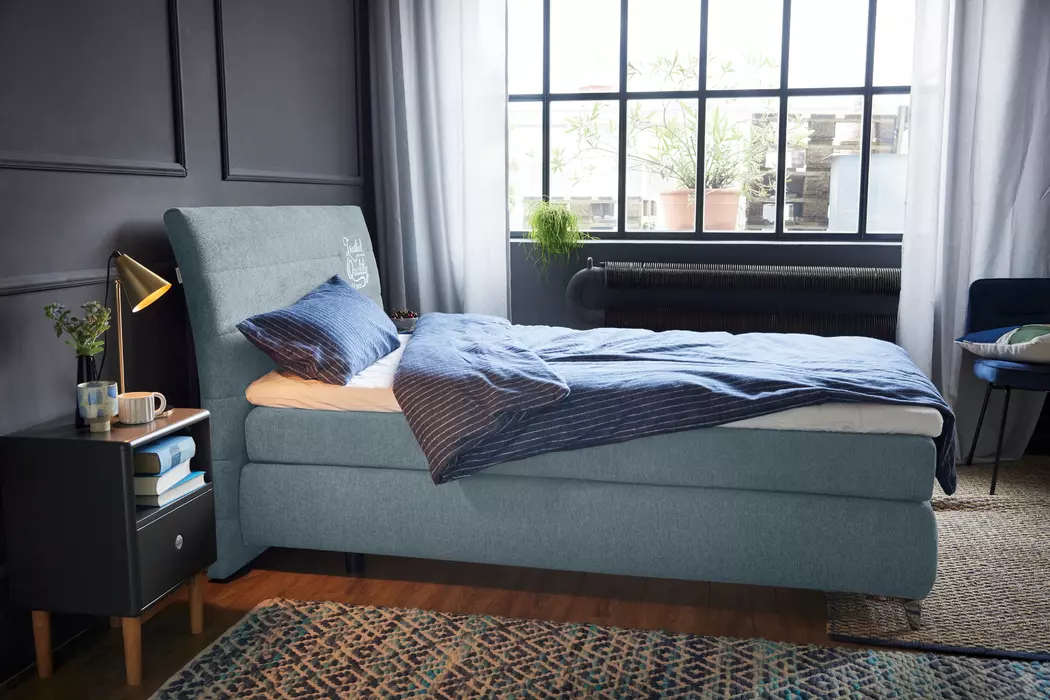 Boxspringbett Soft Lines 120 x 200 cm