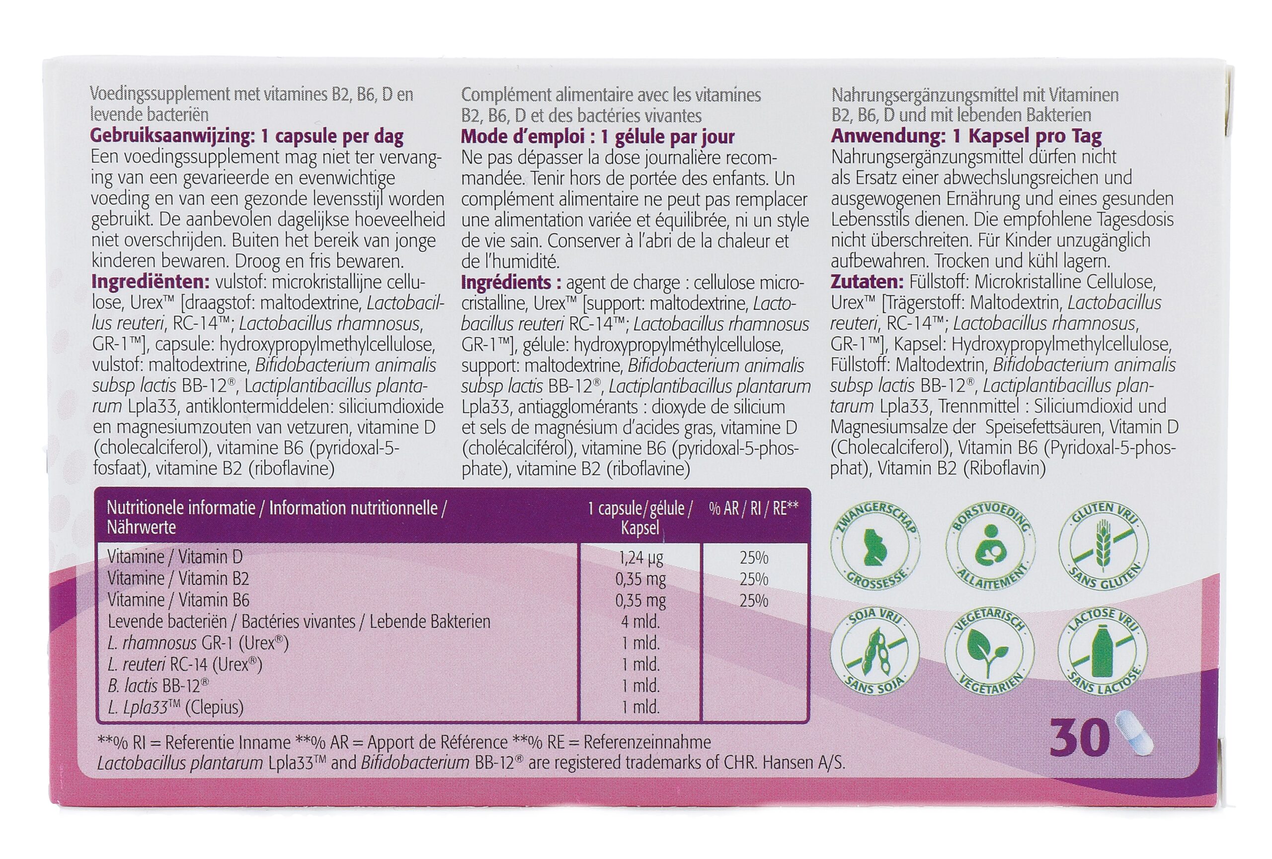 Metagenics Bactiol Women (30 capsules)