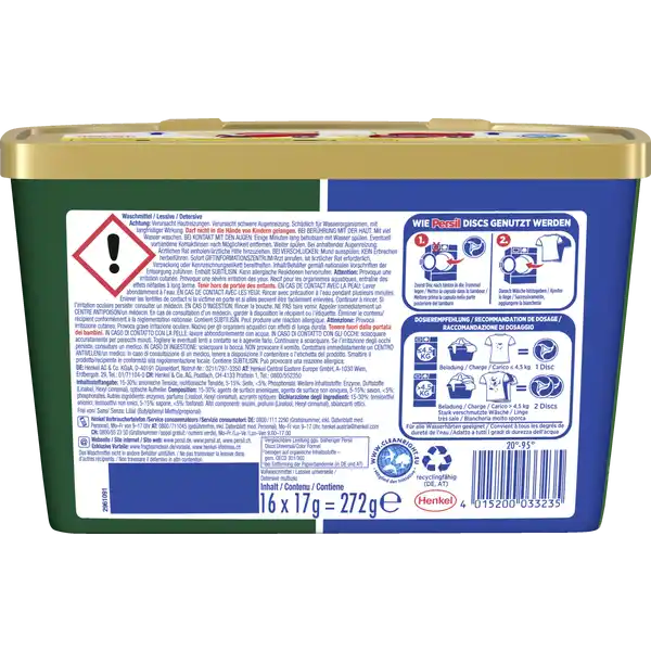 Universal 4in1 Discs 16WL