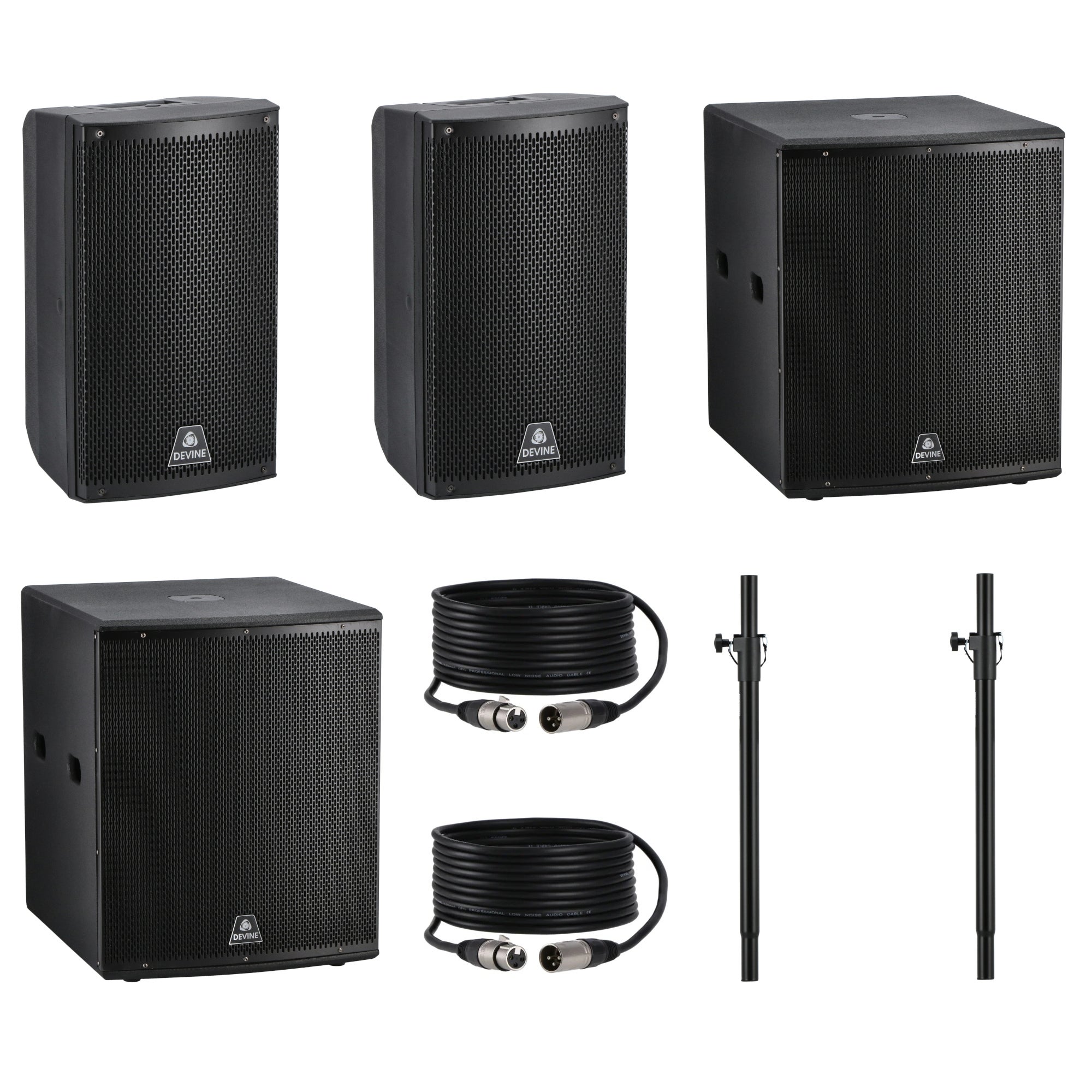 Devine Onyx 10A (2x) + 18SA (2x) set