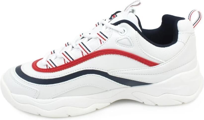 Fila Witte Lage Damesschoen Multicolor Dames