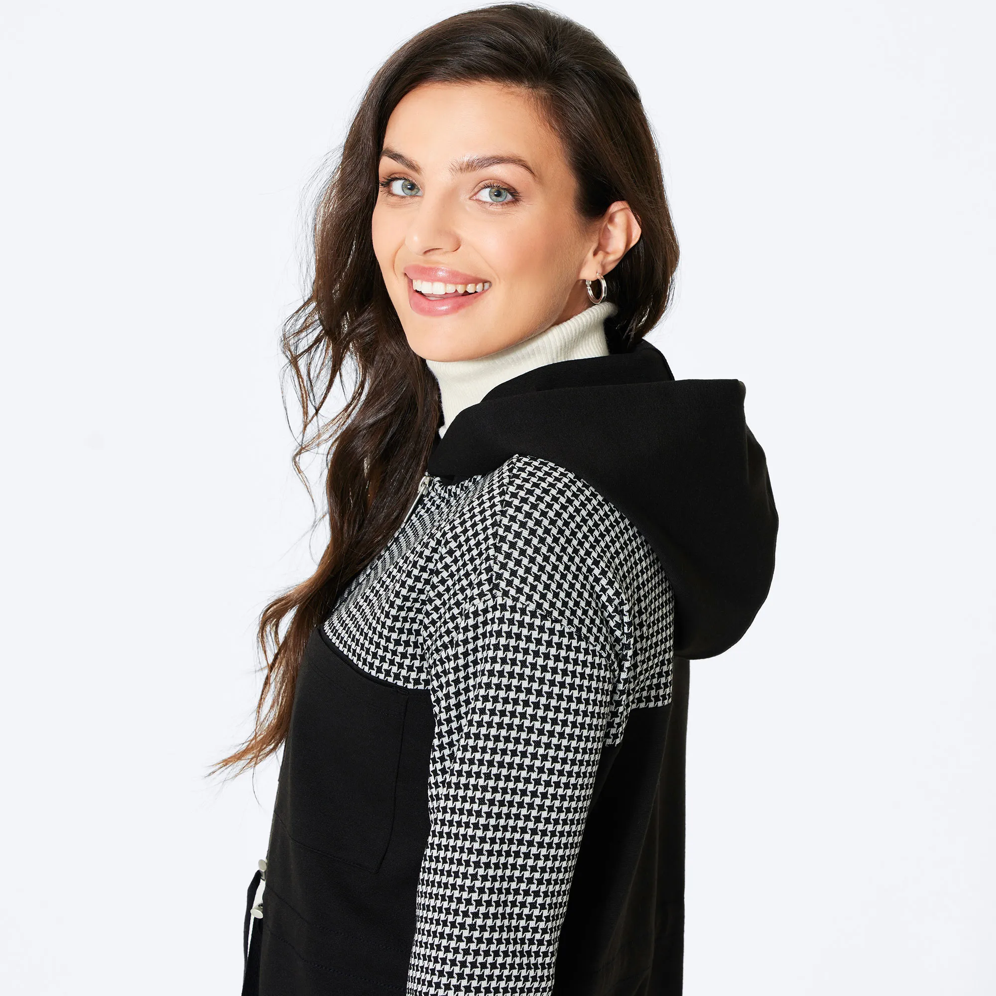 Damen-Jacke mit Kapuze