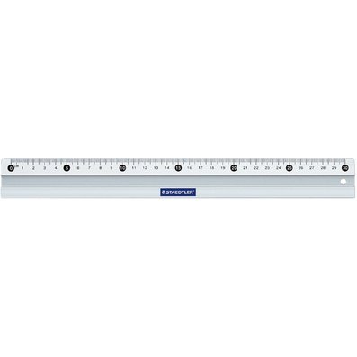 Règle plate aluminium Staedtler 15 cm