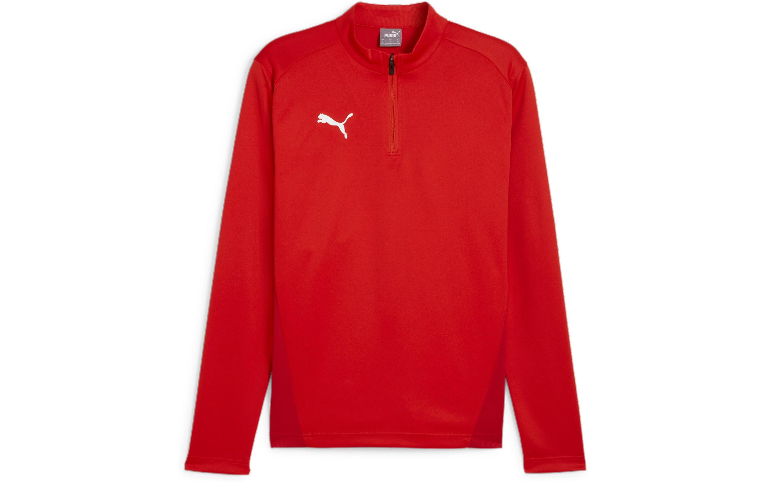 Zip Top teamGOAL Training 1/4 L, RotTrainingsjacke