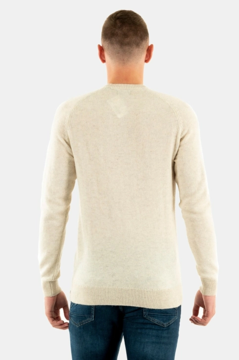 pull hiver superdry m6110325a ptg ecru marl