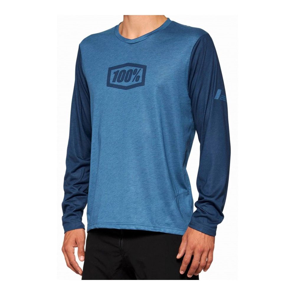 100 percent AIRMATIC - Maillot Homme bleu