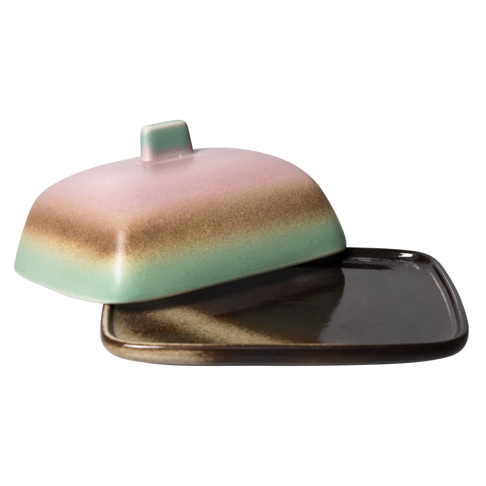 Ceramic 70's botervloot mercury