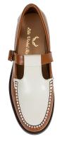 Loafer 164/R-370 brun hvit Brun
