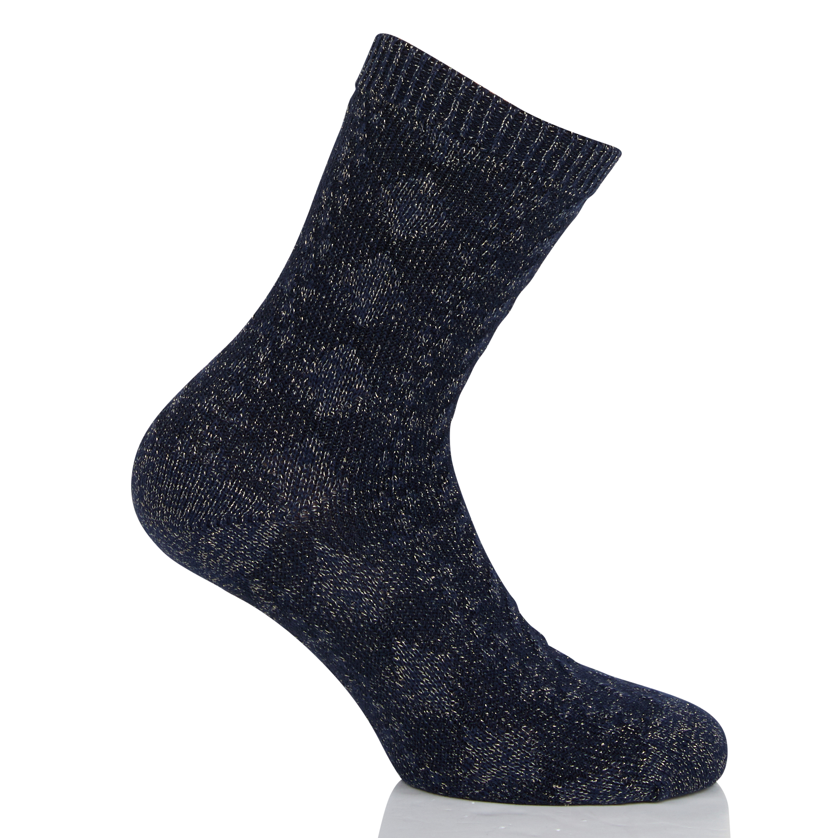 Lot de deux chaussettes en coton mélangé | Bleu