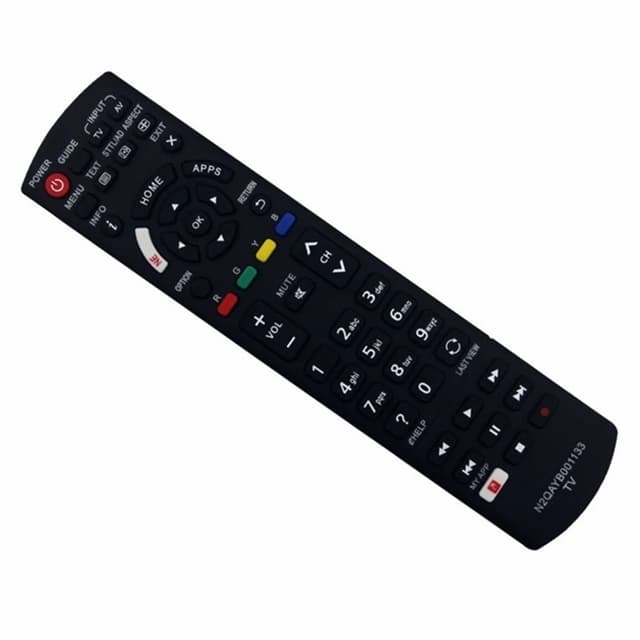 TV fjernbetjening Erstatning for N2QAYB0001133 Til Panasonic TV