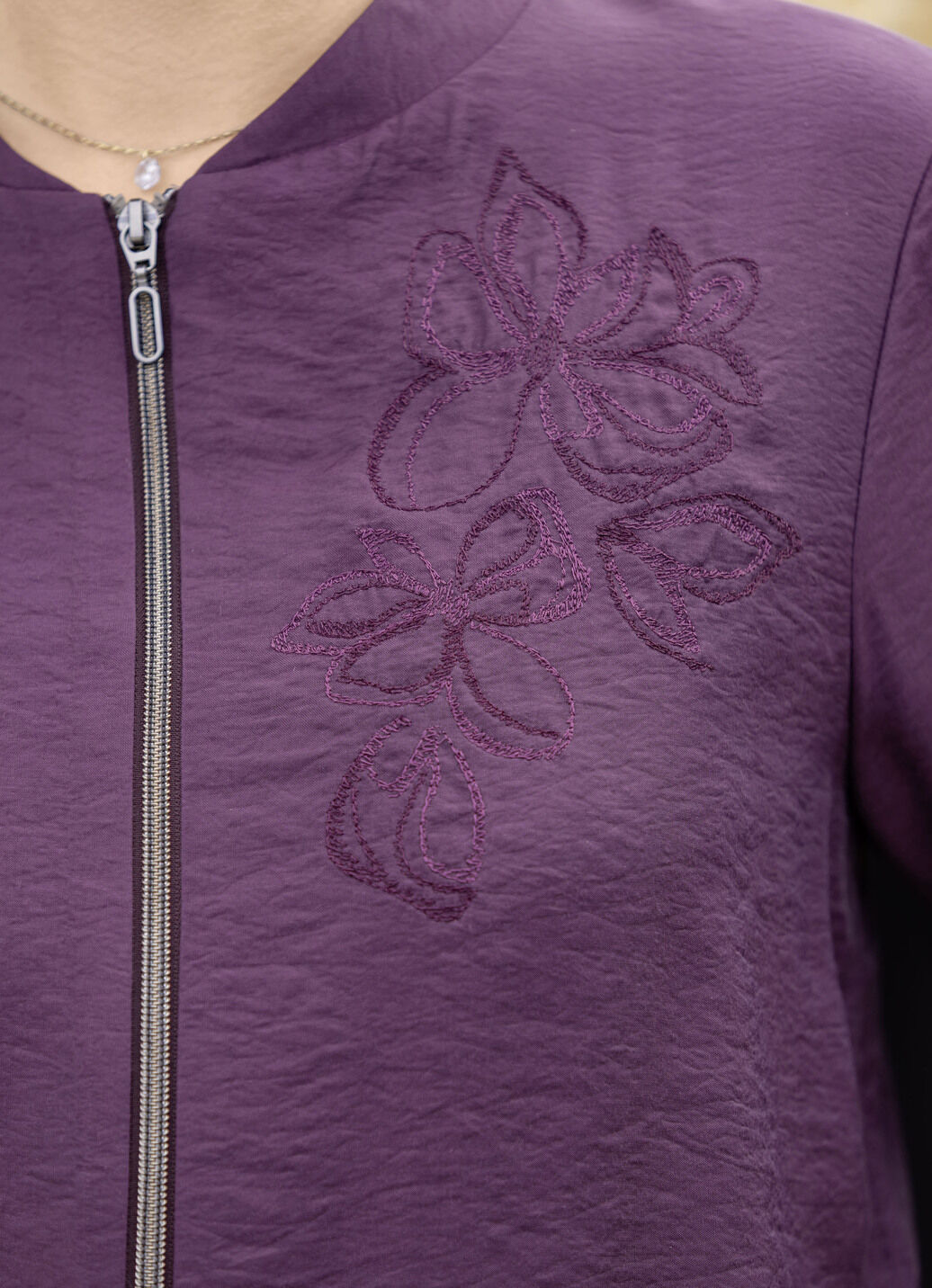 Blouson mit 2-Wege-Zipper
