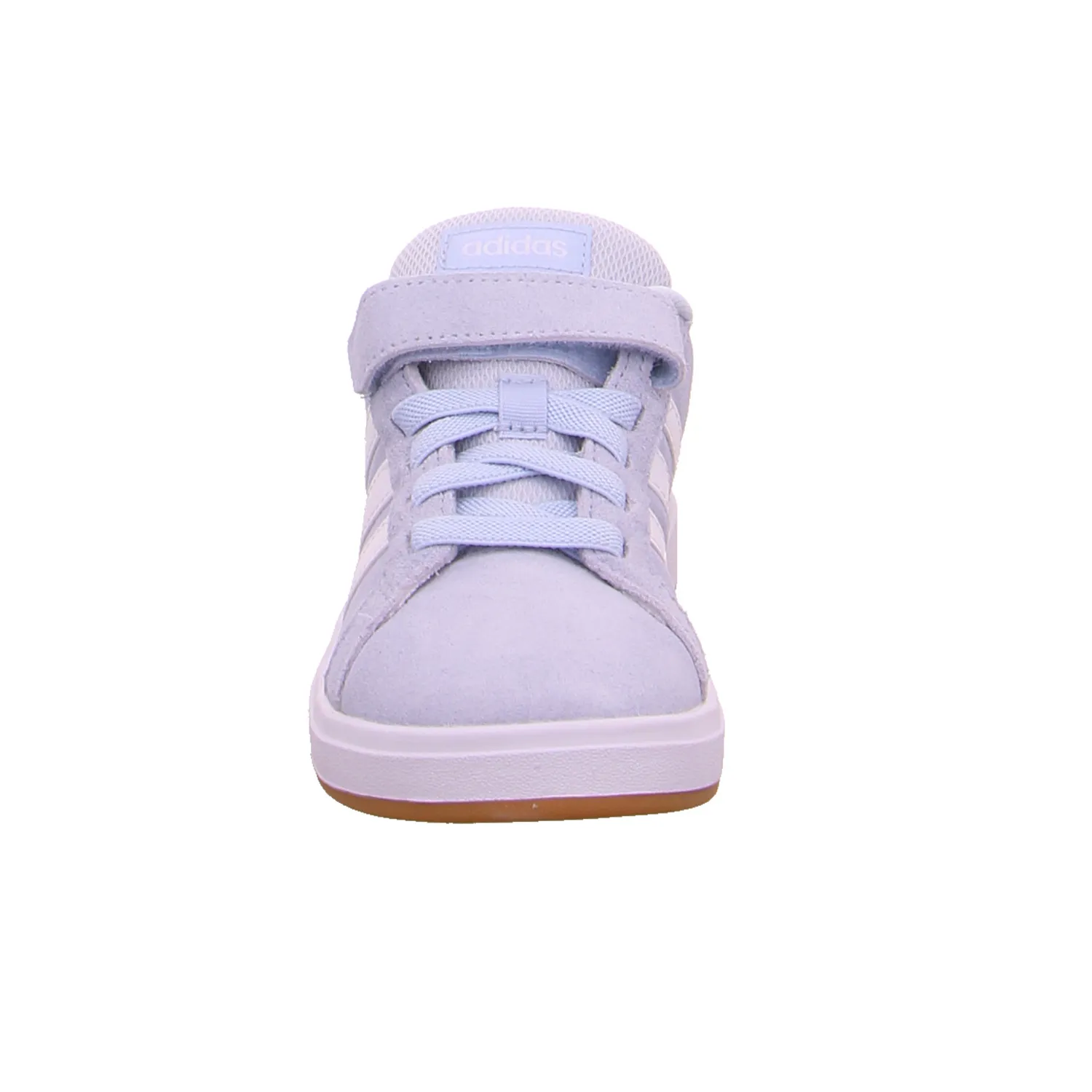 ADIDAS Kinder Sportschuh Hellblau Leder