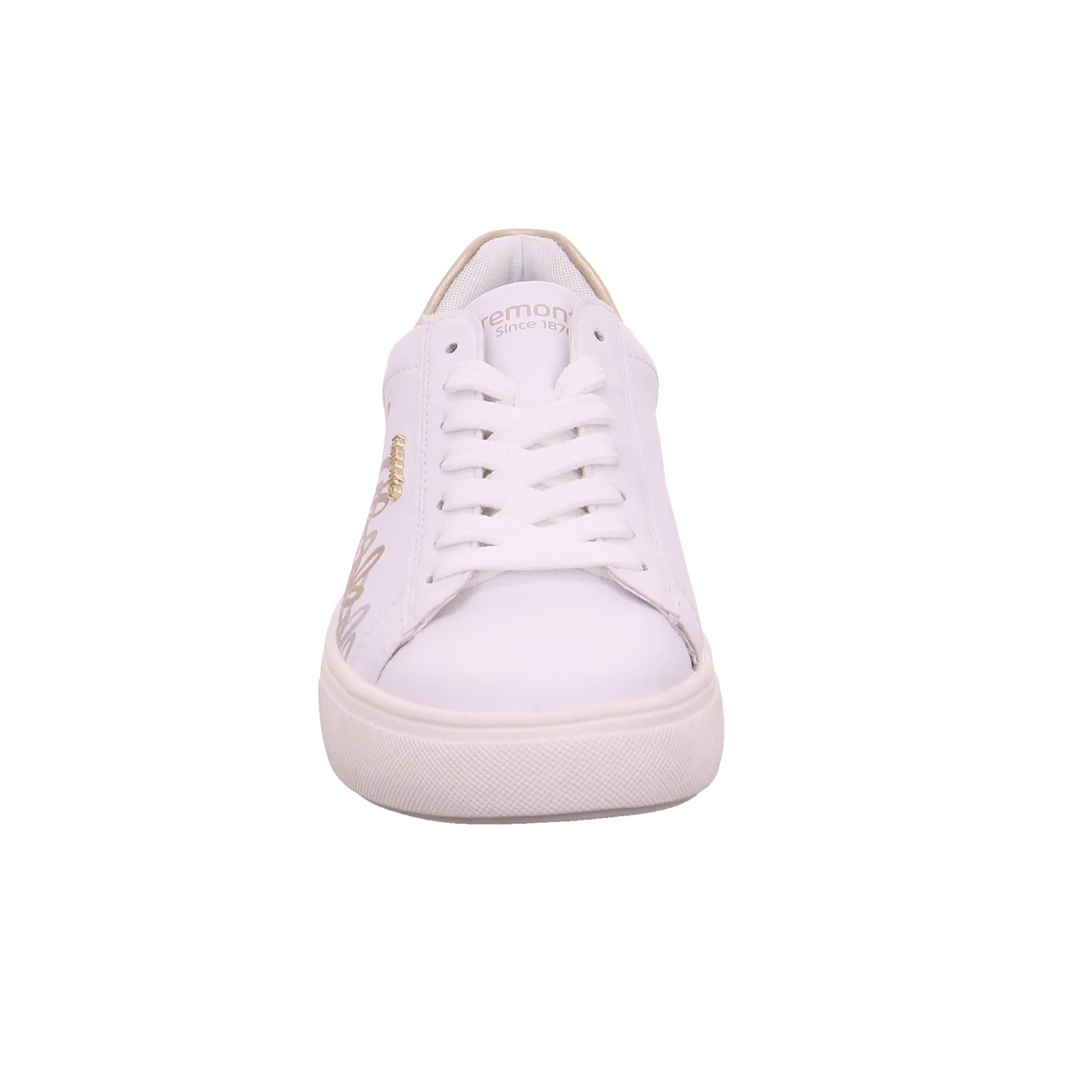 REMONTE Sneaker Weiss Leder  mit Wechselfussbett